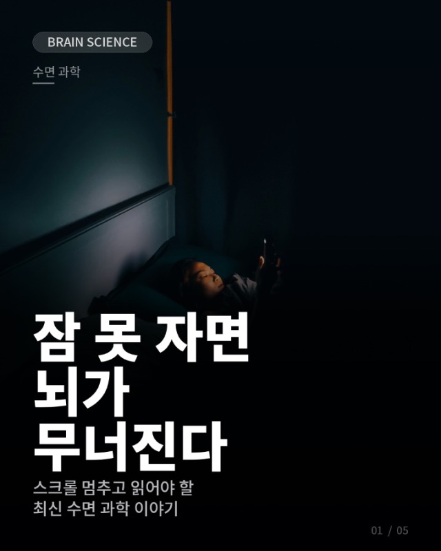 잠 못 자면 뇌가 무너진다 - Image 1