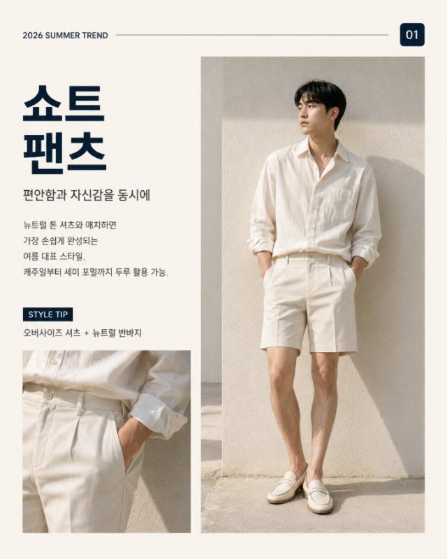 2026 남자 여름 스타일링 트렌드 5가지 - Image 2