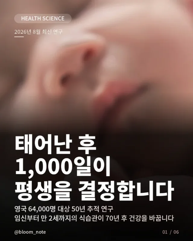 노후 건강을 결정짓는 생후 1000일 - Image 1